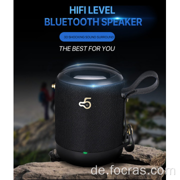 Tragbare drahtlose Bluetooth-Lautsprecher mit 5W-Lautsprecher